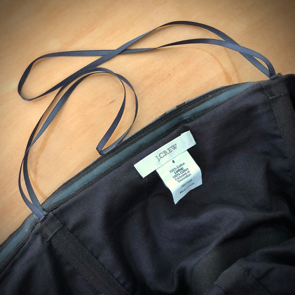 J. Crew "Ginny" Brown Strapless Eyelet Dress - Picture 7 of 8